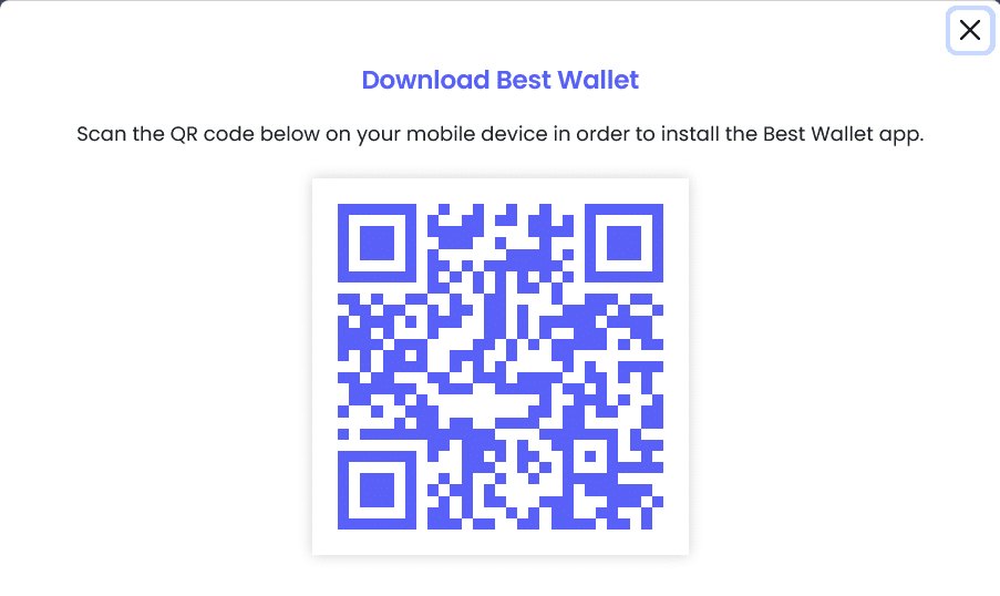 best wallet qr kód ke stažení