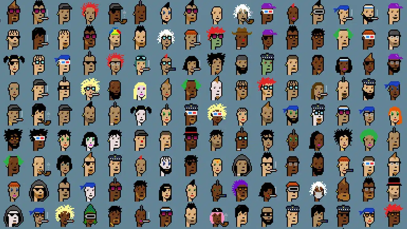 CryptoPunks bylo jedno z prvních a nejznámějších NFT, které bylo možné koupit. 
