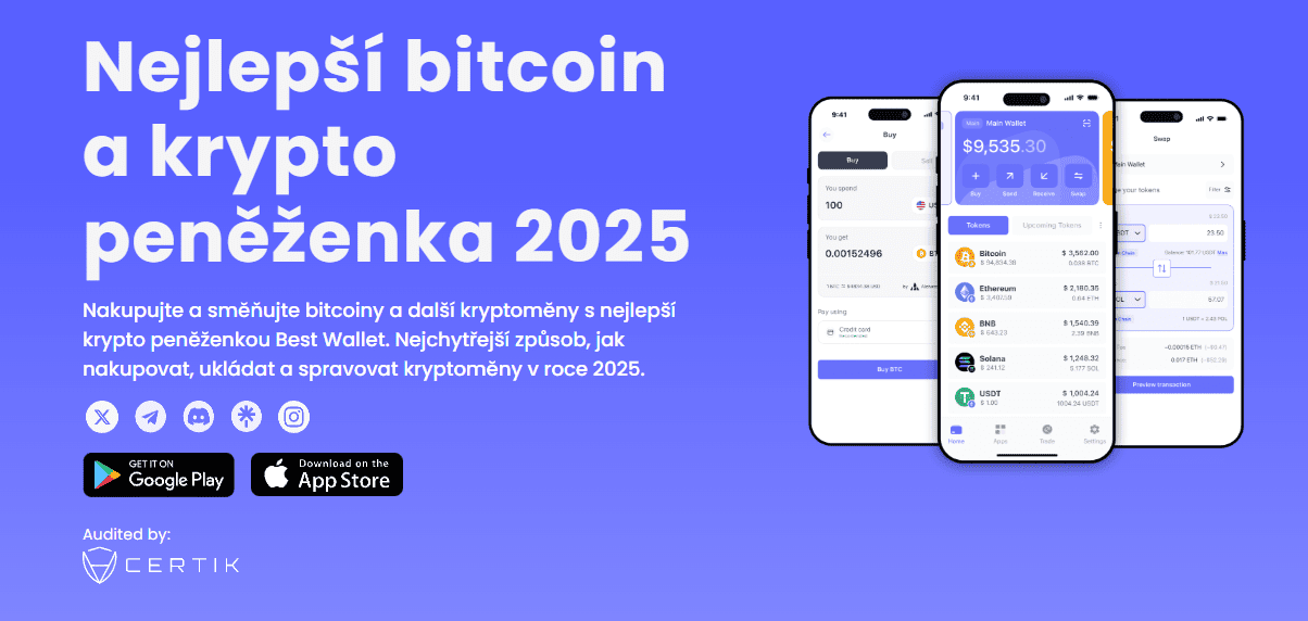 Best Wallet - nejlepší bitcoin a krypto peněženka