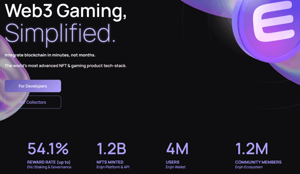 Enjin Wallet má přes 4 miliony uživatelů