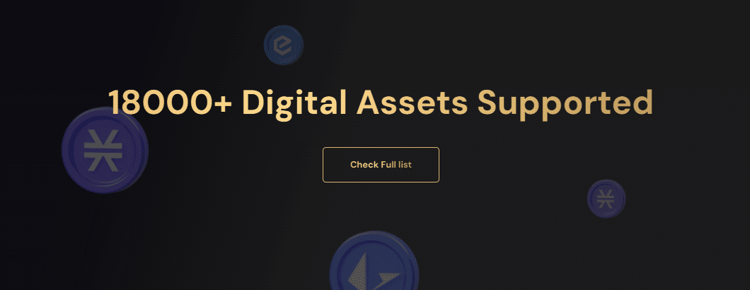 Podpora kryptoměn Cypherock Wallet