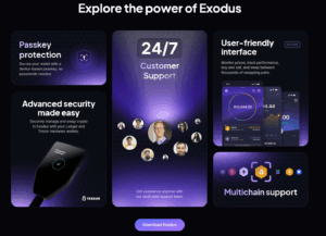 Výhody Exodus peněženky