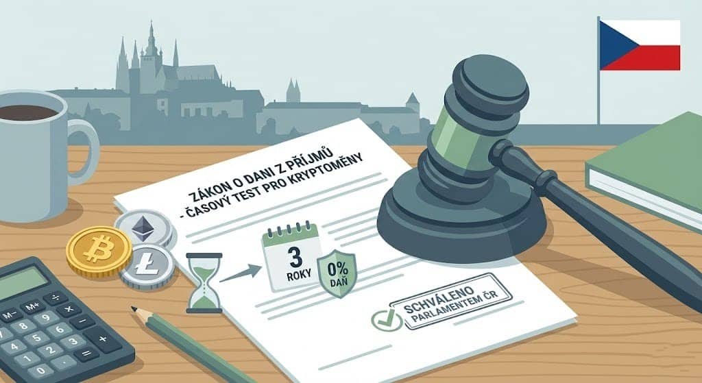 Časový test pro kryptoměny